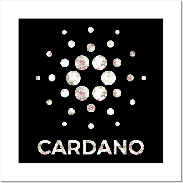 Cardano ADA coin Crypto coin Crytopcurrency Wall Art by JayD World
